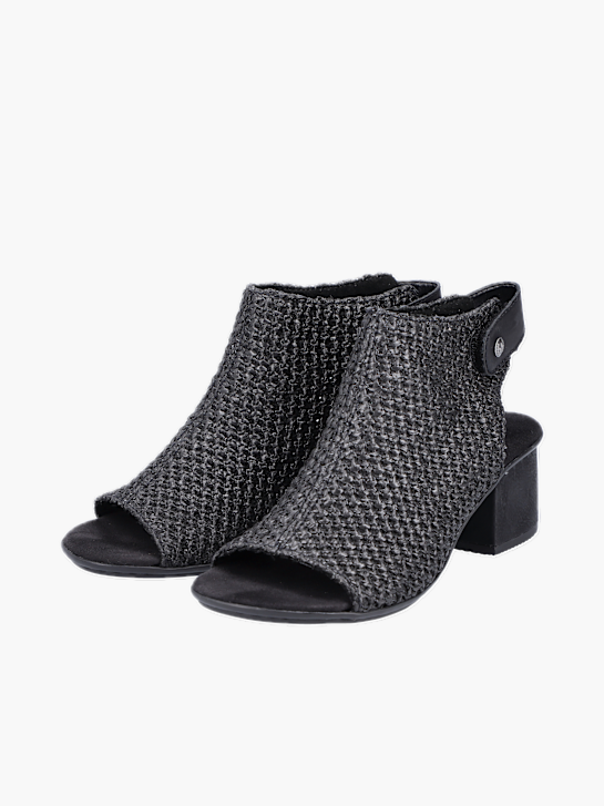 Rieker Damen Sandaletten Schwarz 137315 4