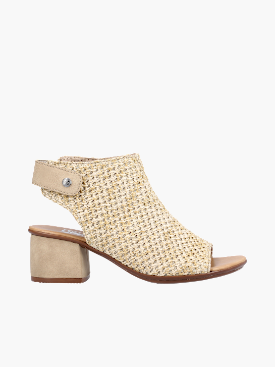 Rieker Damen Sandaletten Beige 137316 1