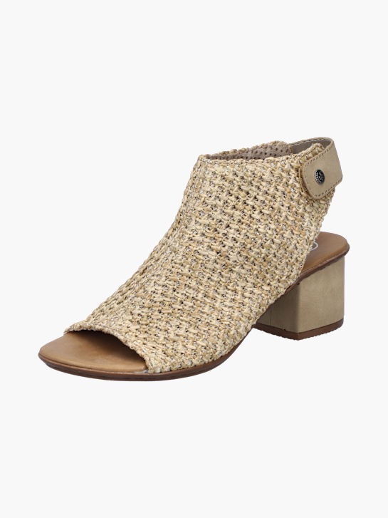 Rieker Damen Sandaletten Beige 137316 2