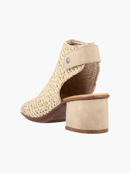 Rieker Damen Sandaletten Beige 137316 3