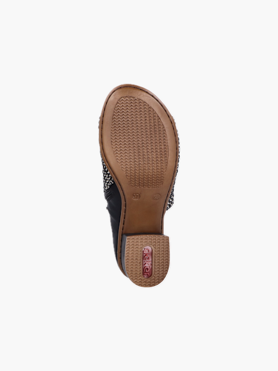 Rieker Damen Sandaletten Schwarz 137318 4