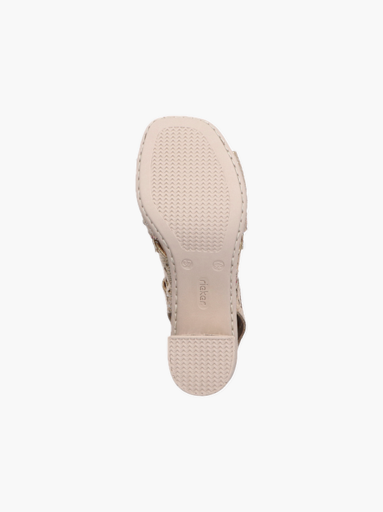 Rieker Damen Sandaletten Bronze 137320 4