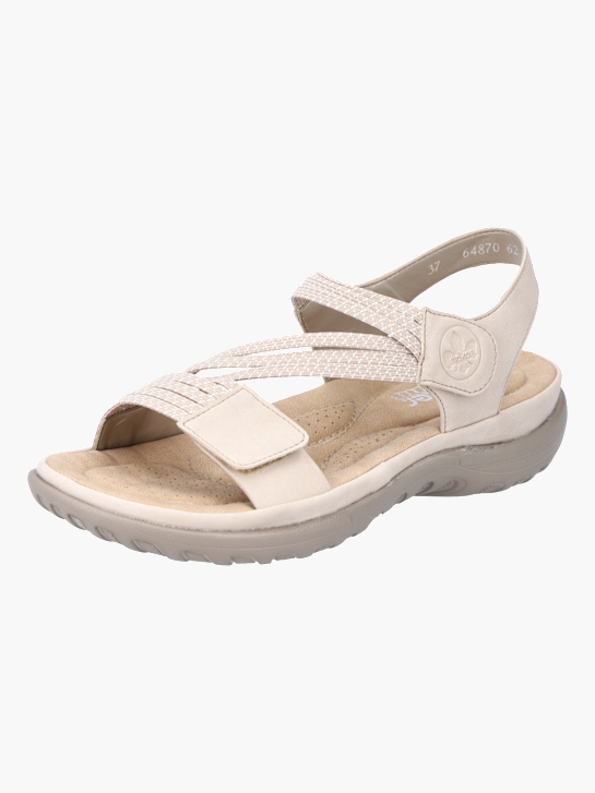 Rieker Damen Trekkingsandalen Beige 137326 2