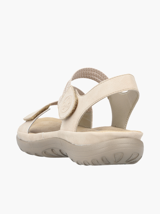 Rieker Damen Trekkingsandalen Beige 137326 3