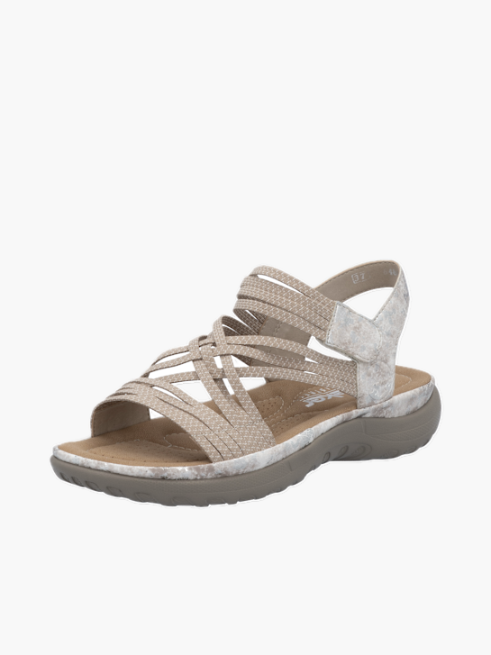 Rieker Damen Trekkingsandalen Beige 137328 2