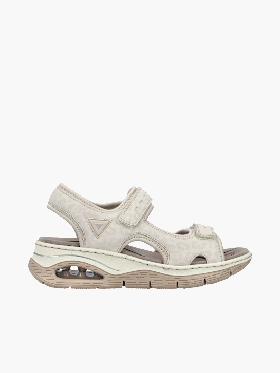 Rieker Damen Trekkingsandalen Beige 137348 1