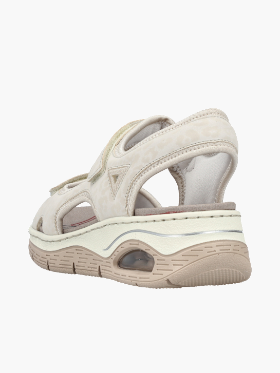 Rieker Damen Trekkingsandalen Beige 137348 3