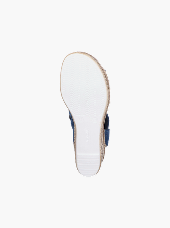 Rieker Damen Keilsandaletten Blau 137363 4