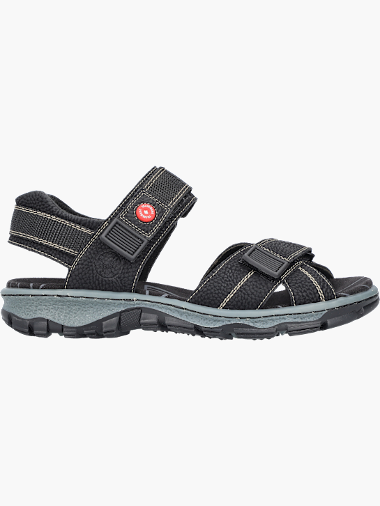 Rieker Damen Trekkingsandalen Schwarz 137365 1
