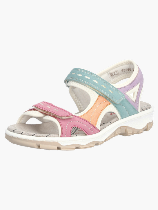 Rieker Damen Trekkingsandalen Weiß 137367 2