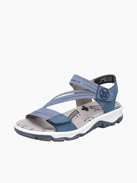 Rieker Damen Trekkingsandalen Blau 137368 1