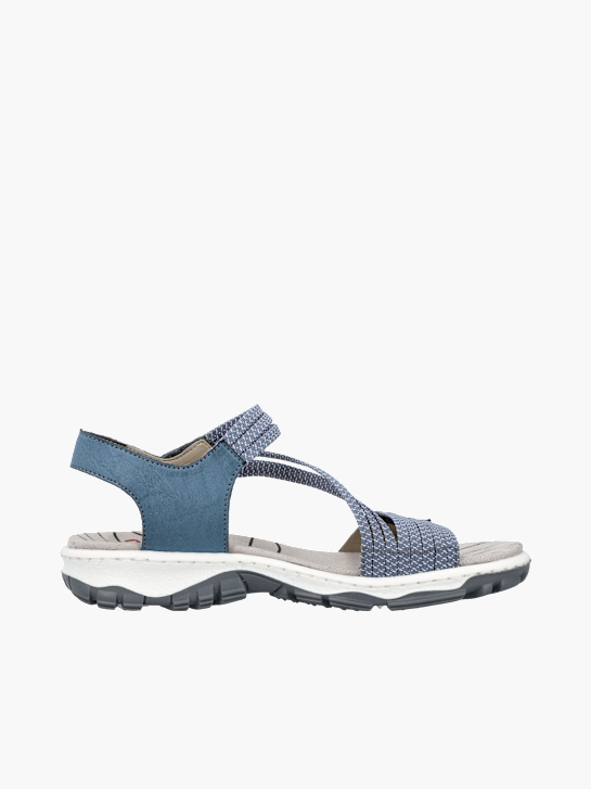 Rieker Damen Trekkingsandalen Blau 137368 2