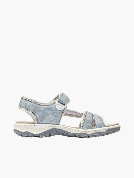 Rieker Damen Trekkingsandalen Blau 137371 2