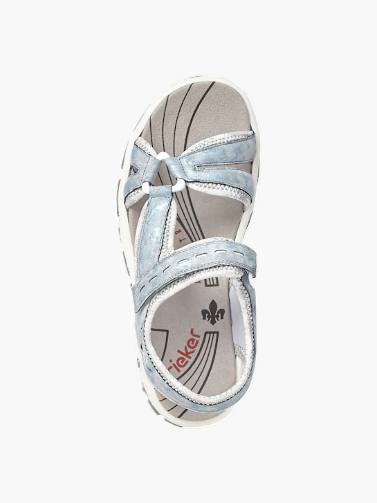 Rieker Damen Trekkingsandalen Blau 137371 3