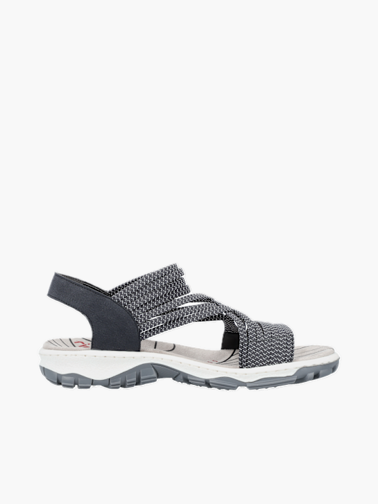 Rieker Damen Trekkingsandalen Blau 137372 2