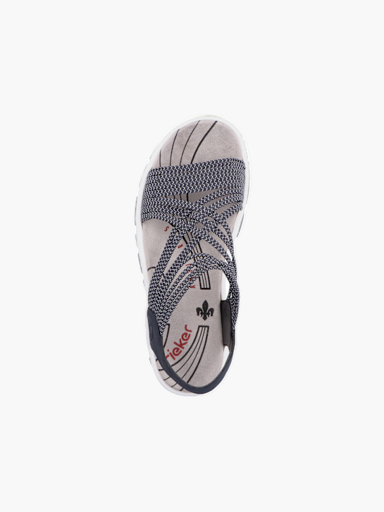 Rieker Damen Trekkingsandalen Blau 137372 3