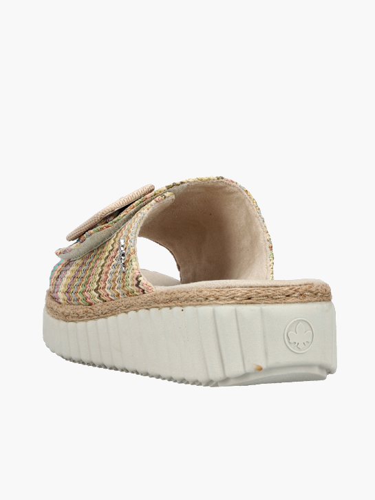 Rieker Damen Pantoletten Multicolor 137379 3