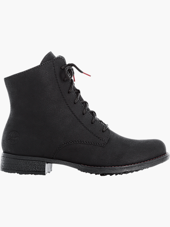 Rieker Damen Schnürstiefel Schwarz 143656 1