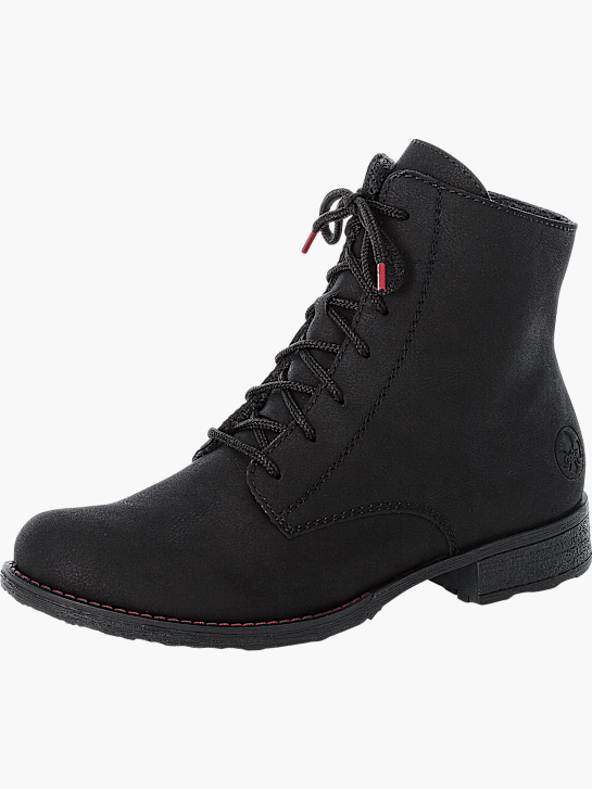 Rieker Damen Schnürstiefel Schwarz 143656 2