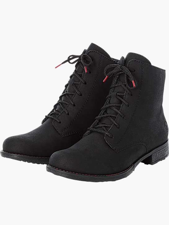 Rieker Damen Schnürstiefel Schwarz 143656 4