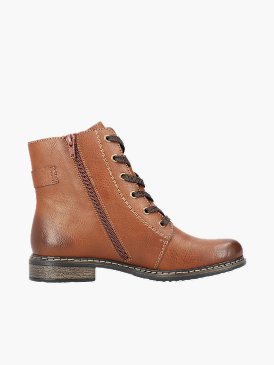 Rieker Damen Schnürstiefel Braun 137389 3