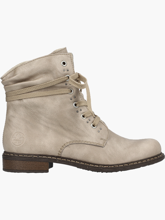 Rieker Damen Schnürstiefel Beige 143660 1