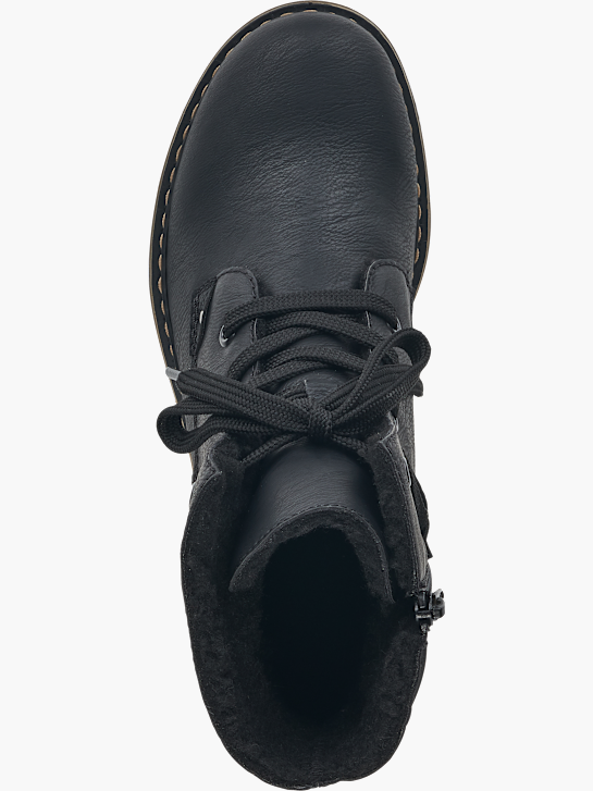 Rieker Damen Schnürstiefel Schwarz 137391 4
