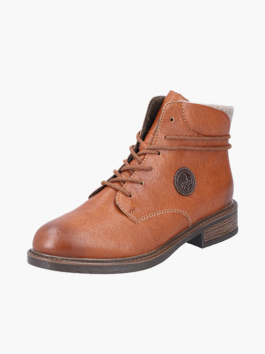 Rieker Damen Schnürstiefel Braun 137392 2