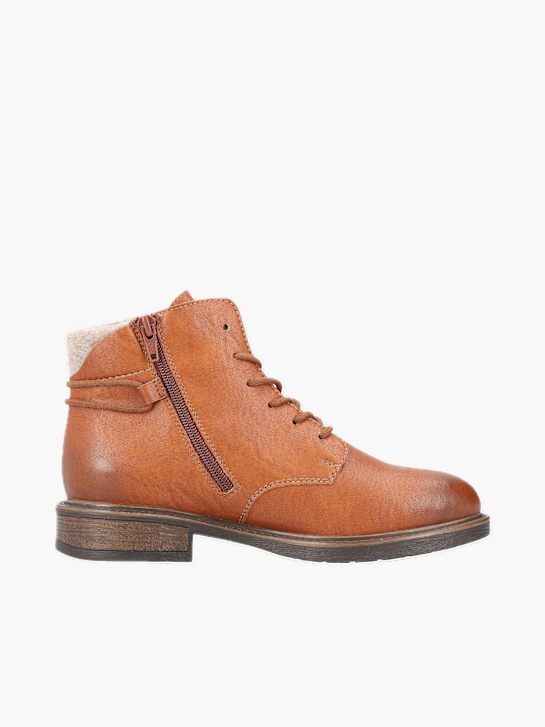 Rieker Damen Schnürstiefel Braun 137392 3