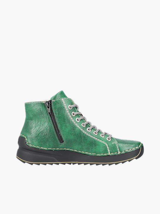 Rieker Damen Schnürstiefel Grün 137395 3