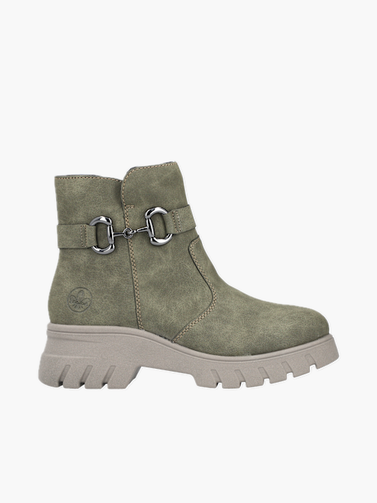 Rieker Damen Biker Boots Grün 137396 1