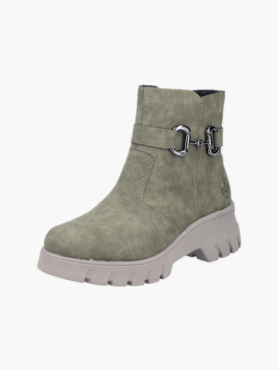 Rieker Damen Biker Boots Grün 137396 2