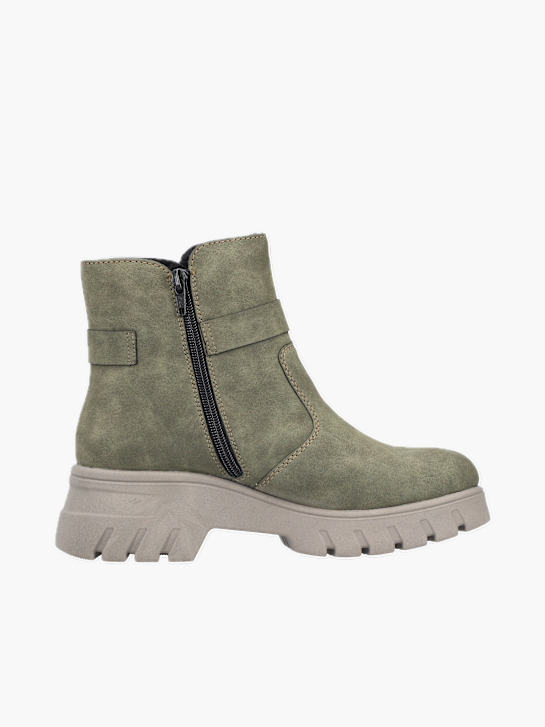 Rieker Damen Biker Boots Grün 137396 3