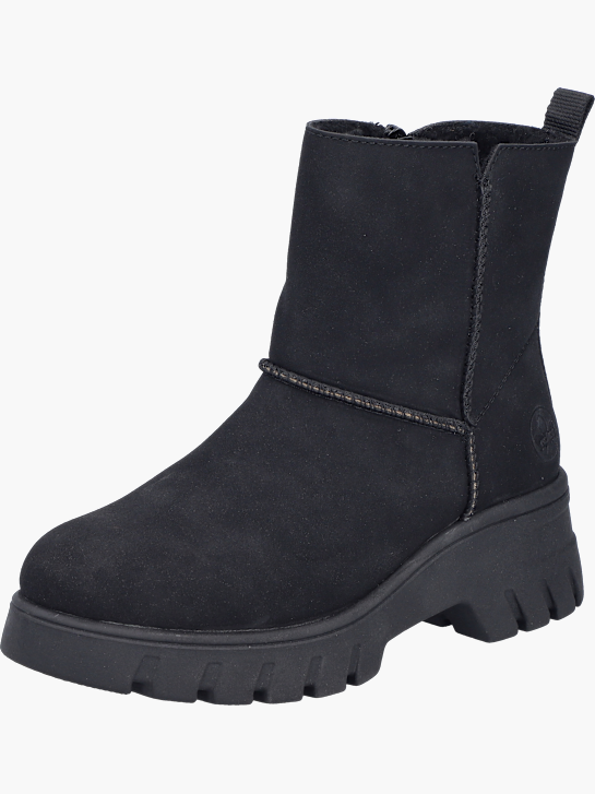 Rieker Damen Kurzstiefel Schwarz 143667 3