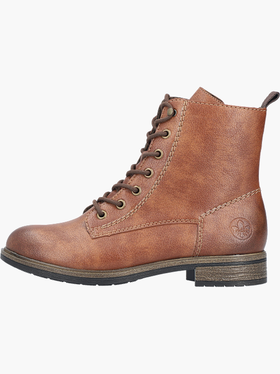 Rieker Damen Schnürstiefel Braun 143668 2