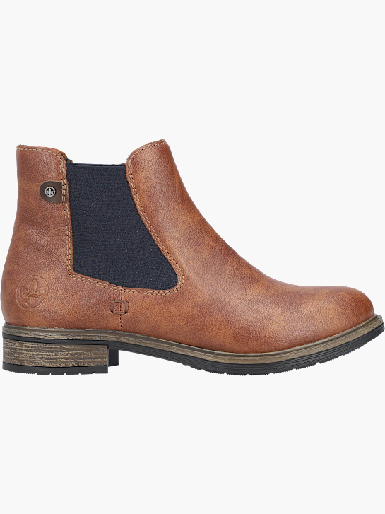 Rieker Damen Chelsea Boots Braun 137400 1