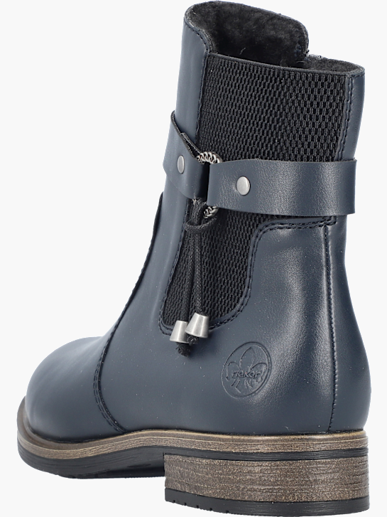 Rieker Damen Stiefeletten Blau 143670 4