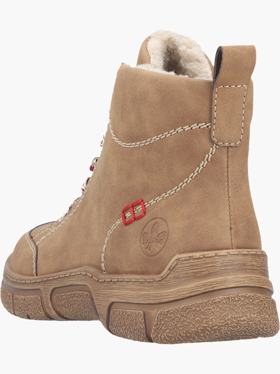 Rieker Damen Schnürstiefel Braun 143672 4