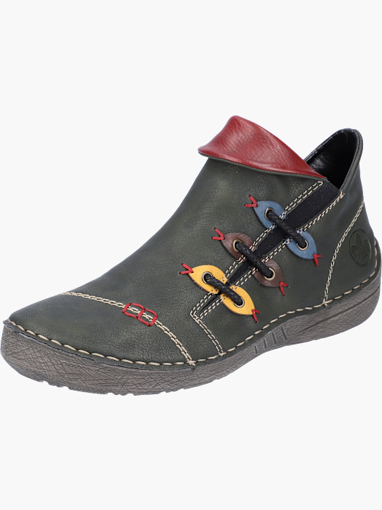 Rieker Damen Kurzstiefel Grün 137401 2