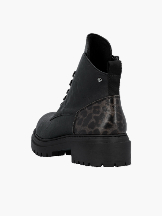 Rieker Damen Biker Boots Schwarz 137403 3