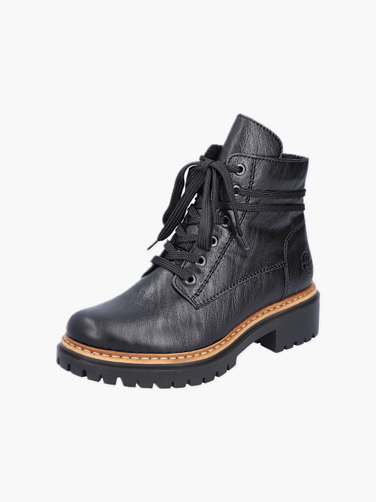 Rieker Damen Biker Boots Schwarz 137404 2