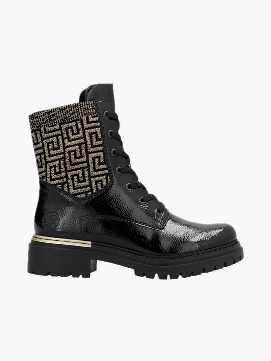 Rieker Damen Biker Boots Schwarz 131329 1