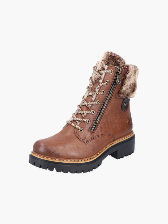 Rieker Damen Schnürstiefel Braun 137405 2