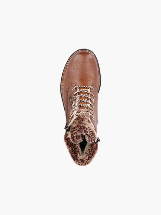 Rieker Damen Schnürstiefel Braun 137405 4