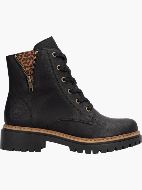 Rieker Damen Biker Boots Schwarz 137409 1
