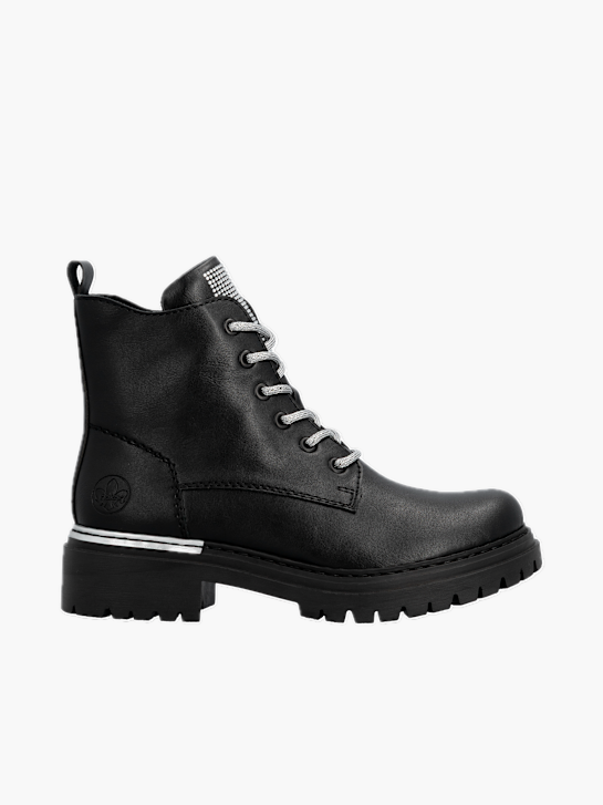 Rieker Damen Biker Boots Schwarz 137410 1