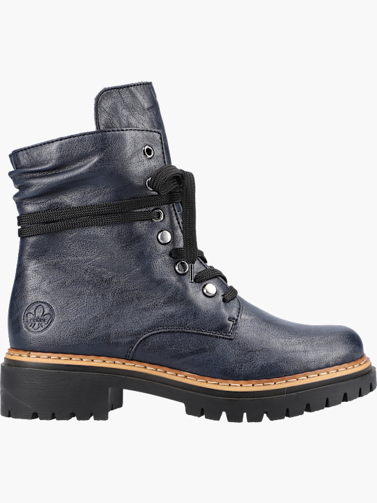 Rieker Damen Biker Boots Blau 143680 1
