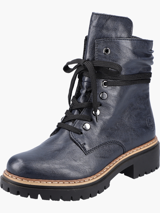 Rieker Damen Biker Boots Blau 143680 2