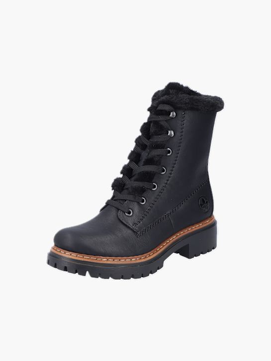 Rieker Damen Biker Boots Schwarz 137411 2