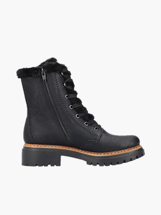 Rieker Damen Biker Boots Schwarz 137411 3